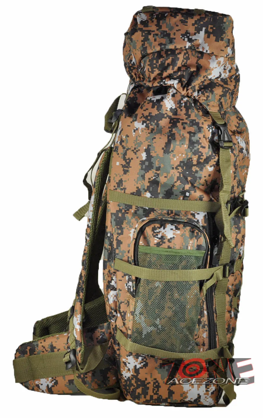 Nexpak USA Backpack camping, hunting, outdoor 4300 CU IN HB002 WOODLAND D CAMO