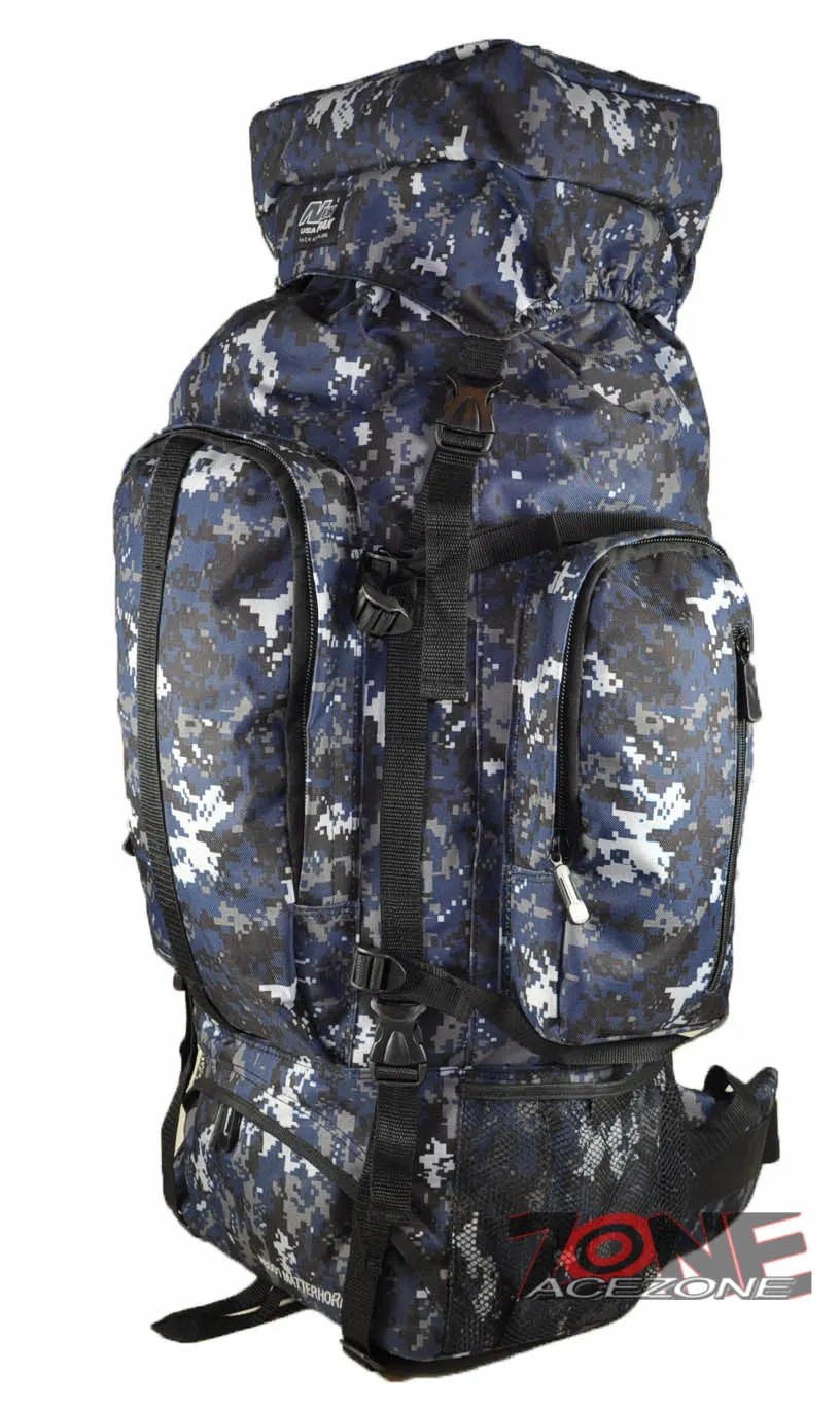 Nexpak USA Backpack camping, hunting, outdoor 4700 CUIN HB001 NAVY DIGITAL CAMO