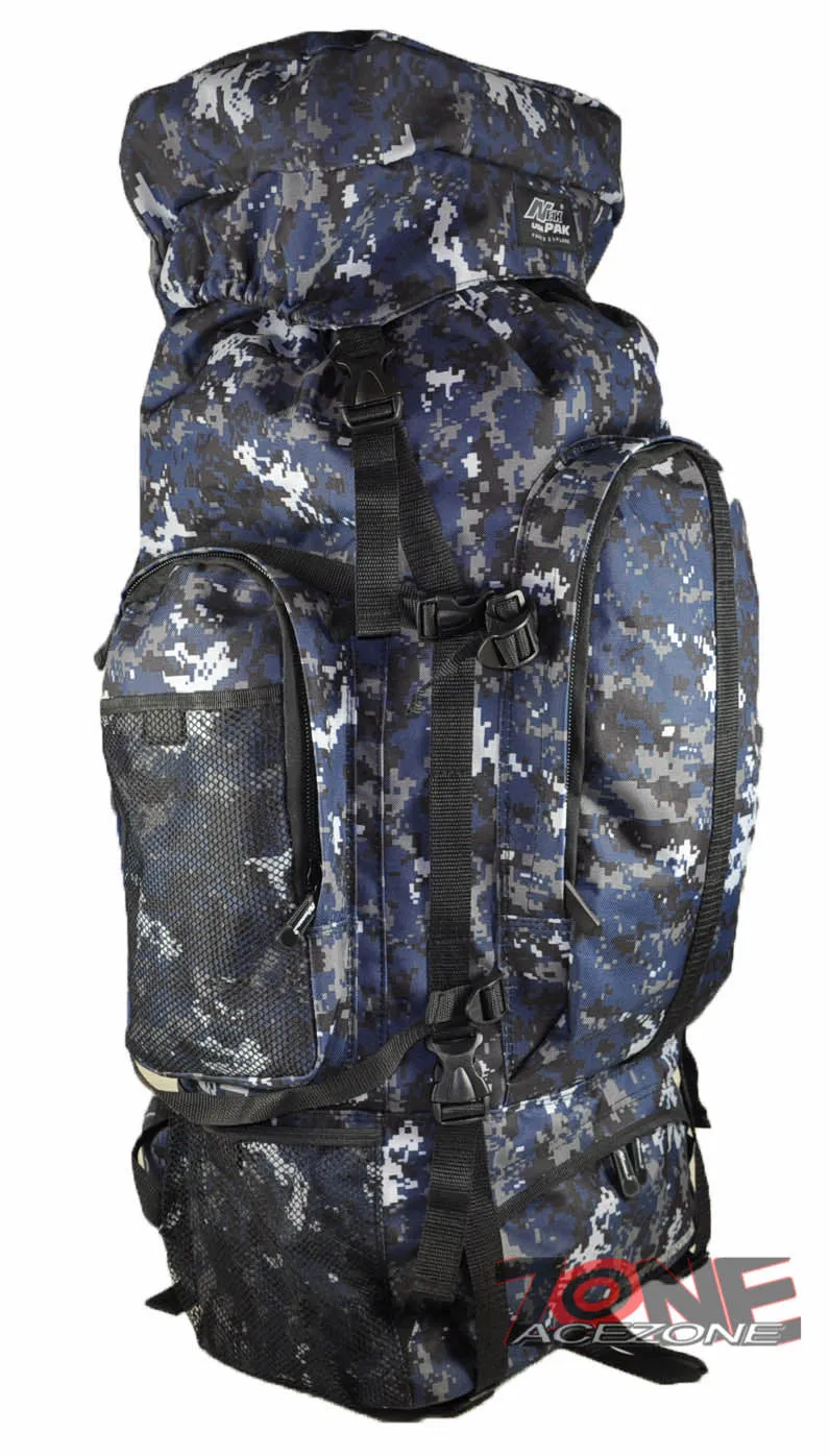 Nexpak USA Backpack camping, hunting, outdoor 4700 CUIN HB001 NAVY DIGITAL CAMO
