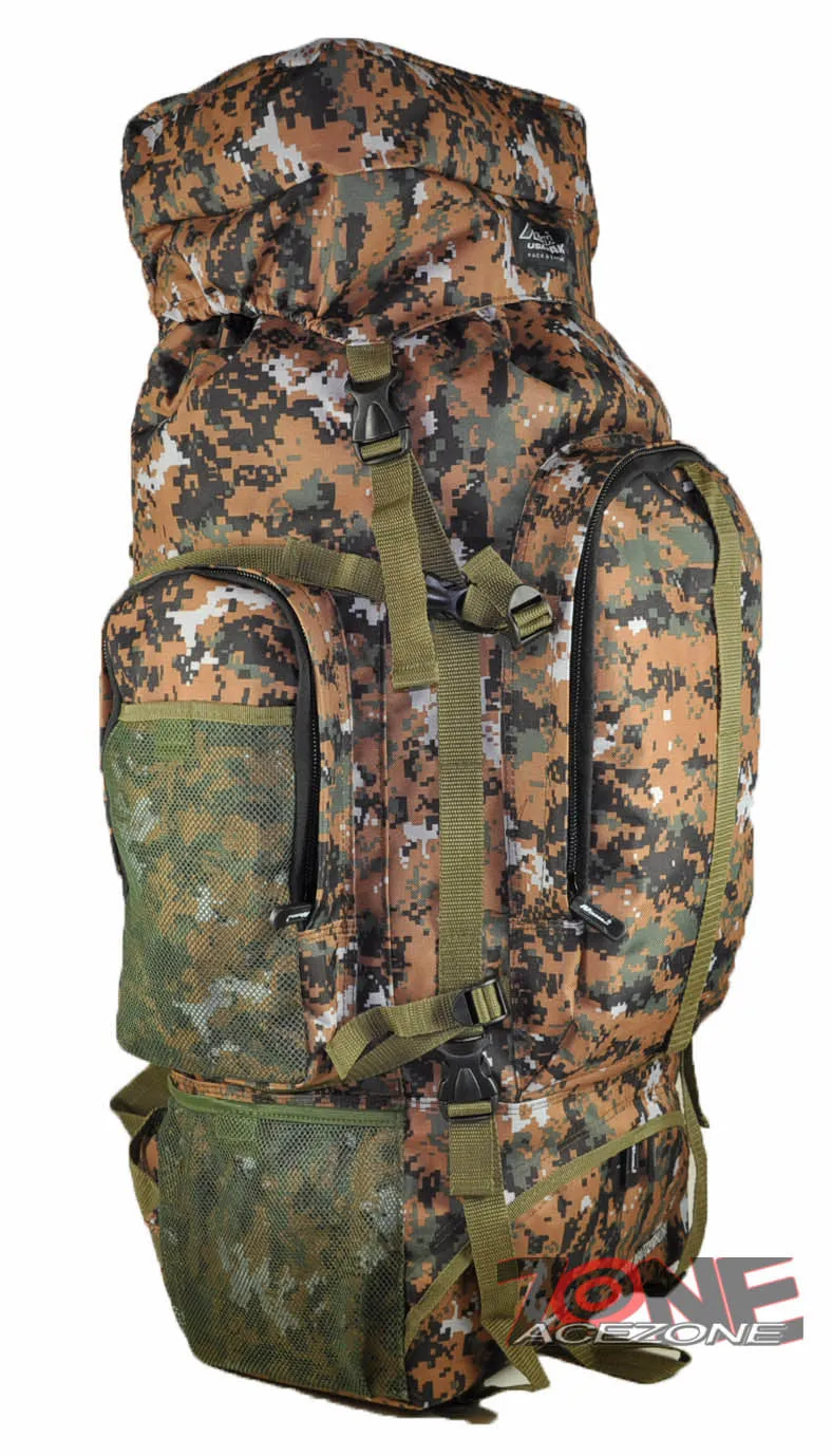 Nexpak USA Backpack camping hunting Outdoor 4700 CUIN HB001 WOODLAND DIGITALCAMO