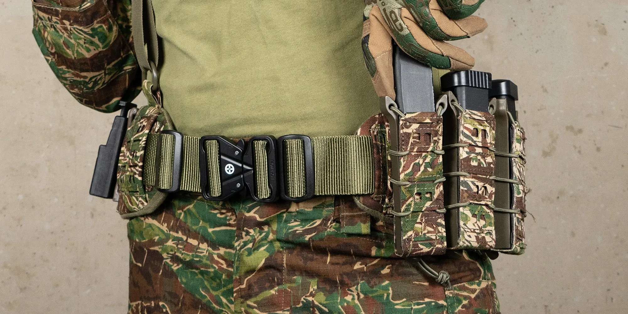 Novritsch MOLLE Battle Belt 4.0 Laser-cut - Green