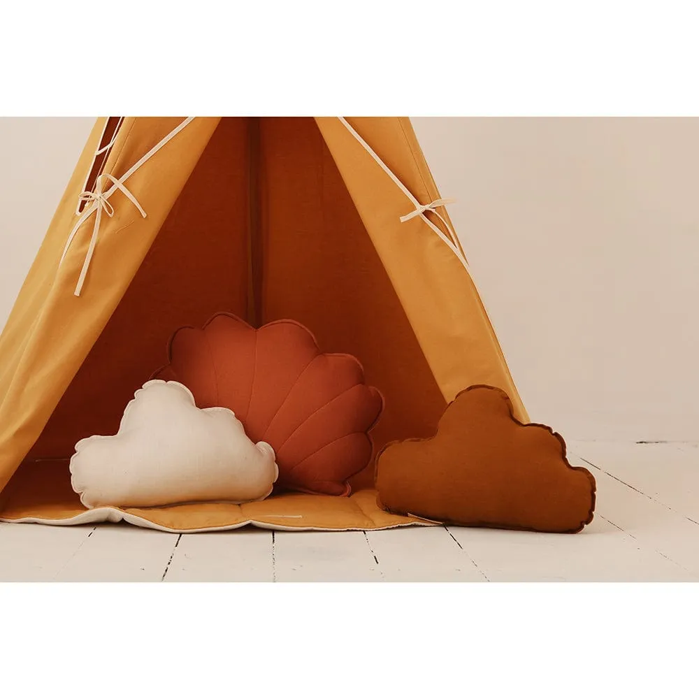 Ochre Teepee And Mat Set - Ochre