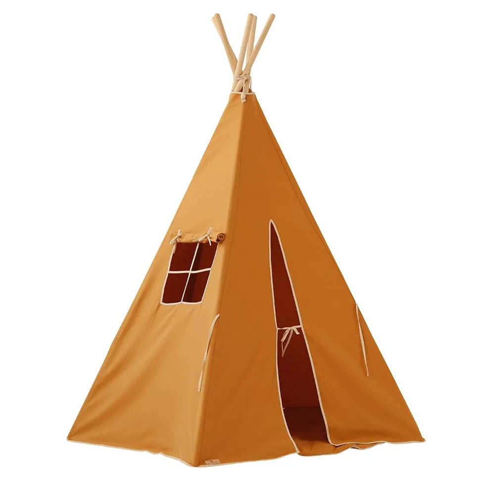 Ochre Teepee And Mat Set - Ochre
