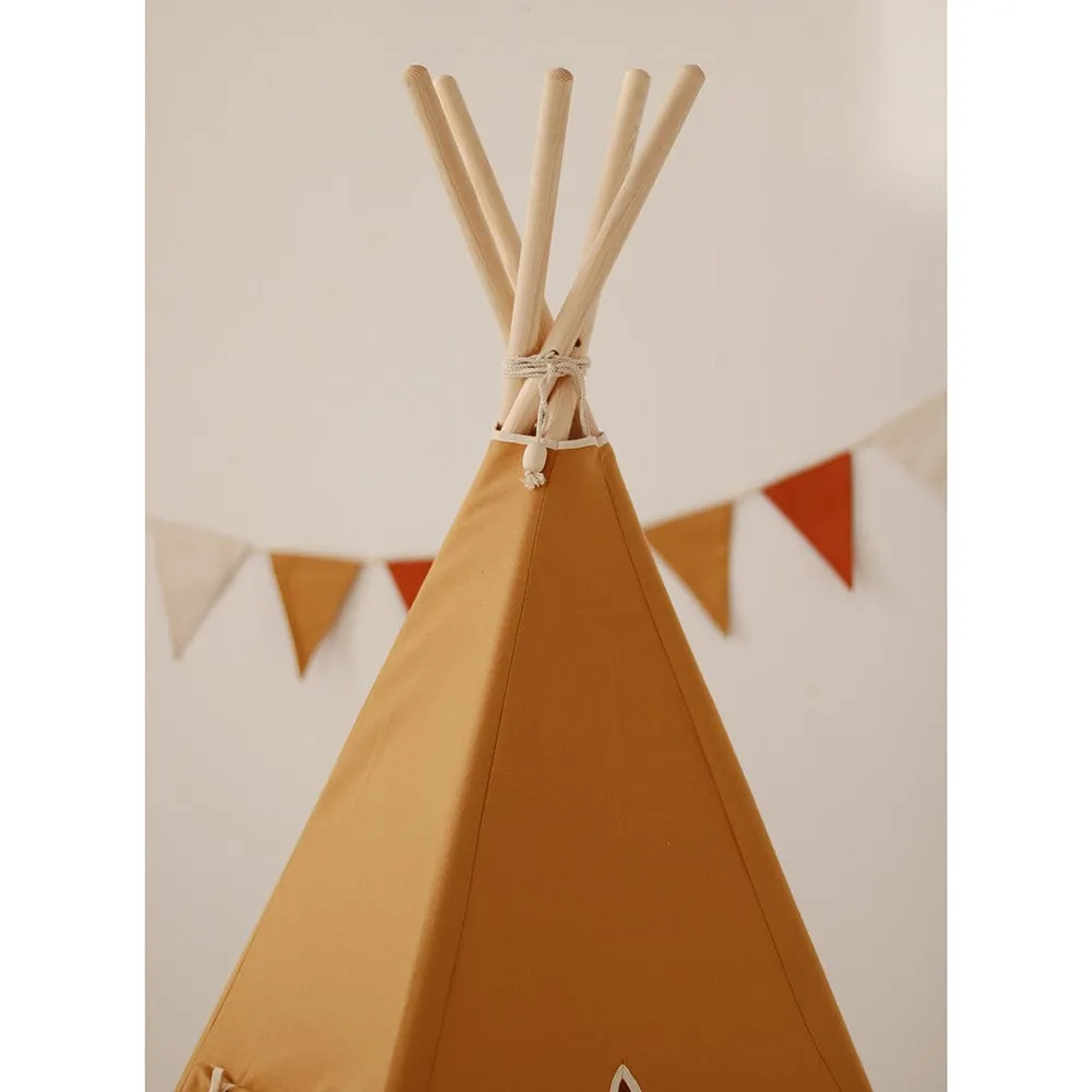 Ochre Teepee And Mat Set - Ochre