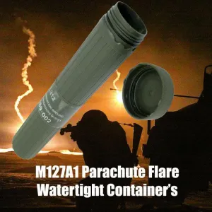 Parachute Flare Empty  Watertight Container
