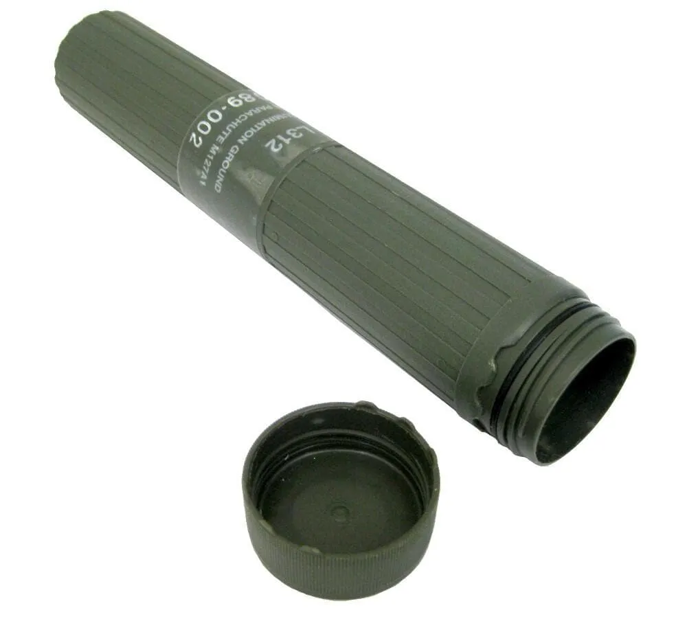 Parachute Flare Empty  Watertight Container