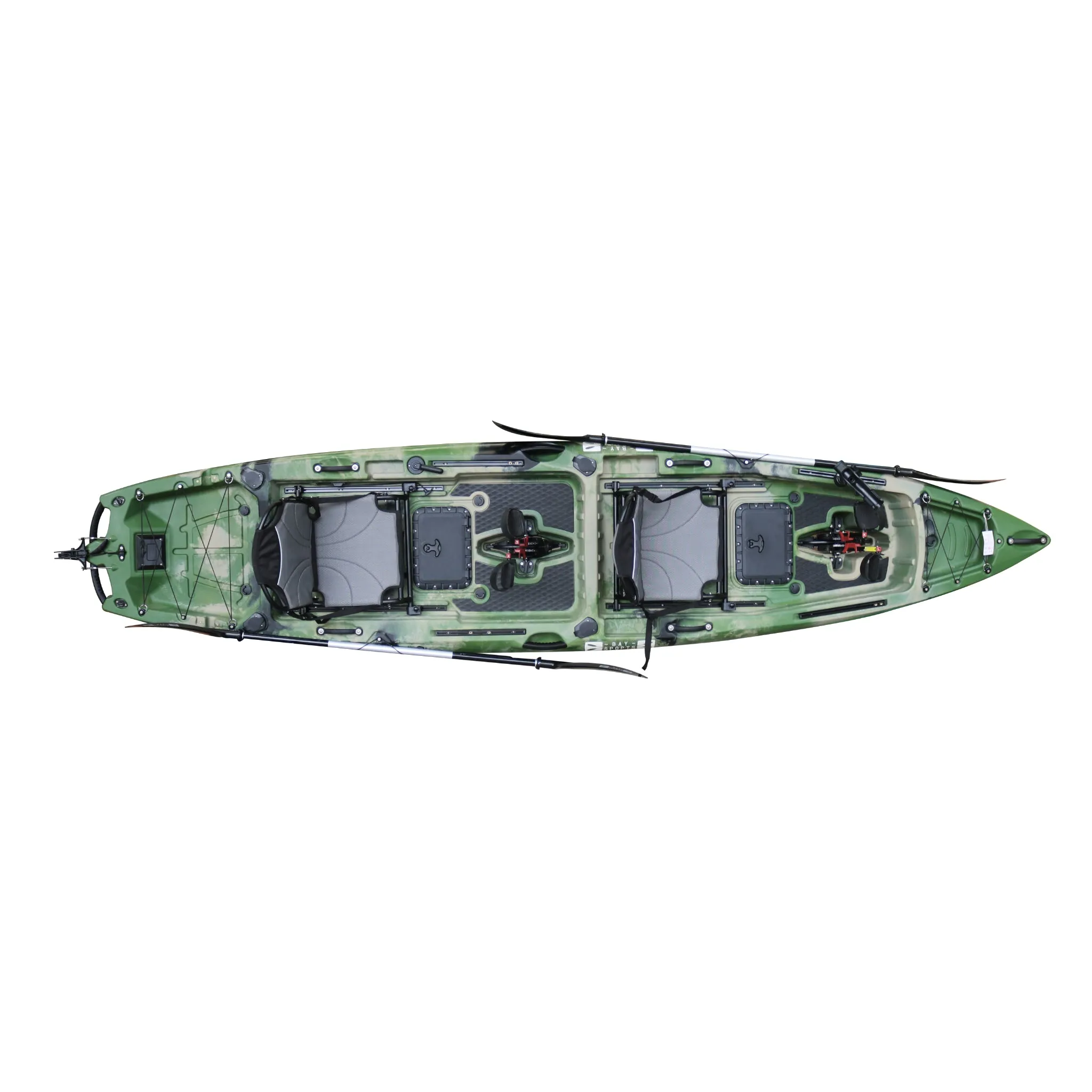 Pedal Pro Fish Tandem - 4.1m Flap-Powered Fishing Kayak