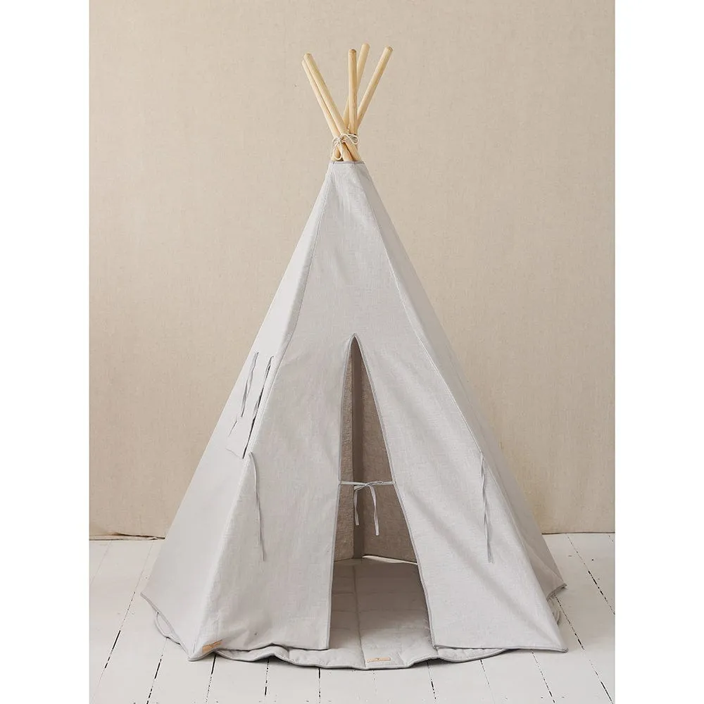 Pigeon Grey Linen Teepee - Grey
