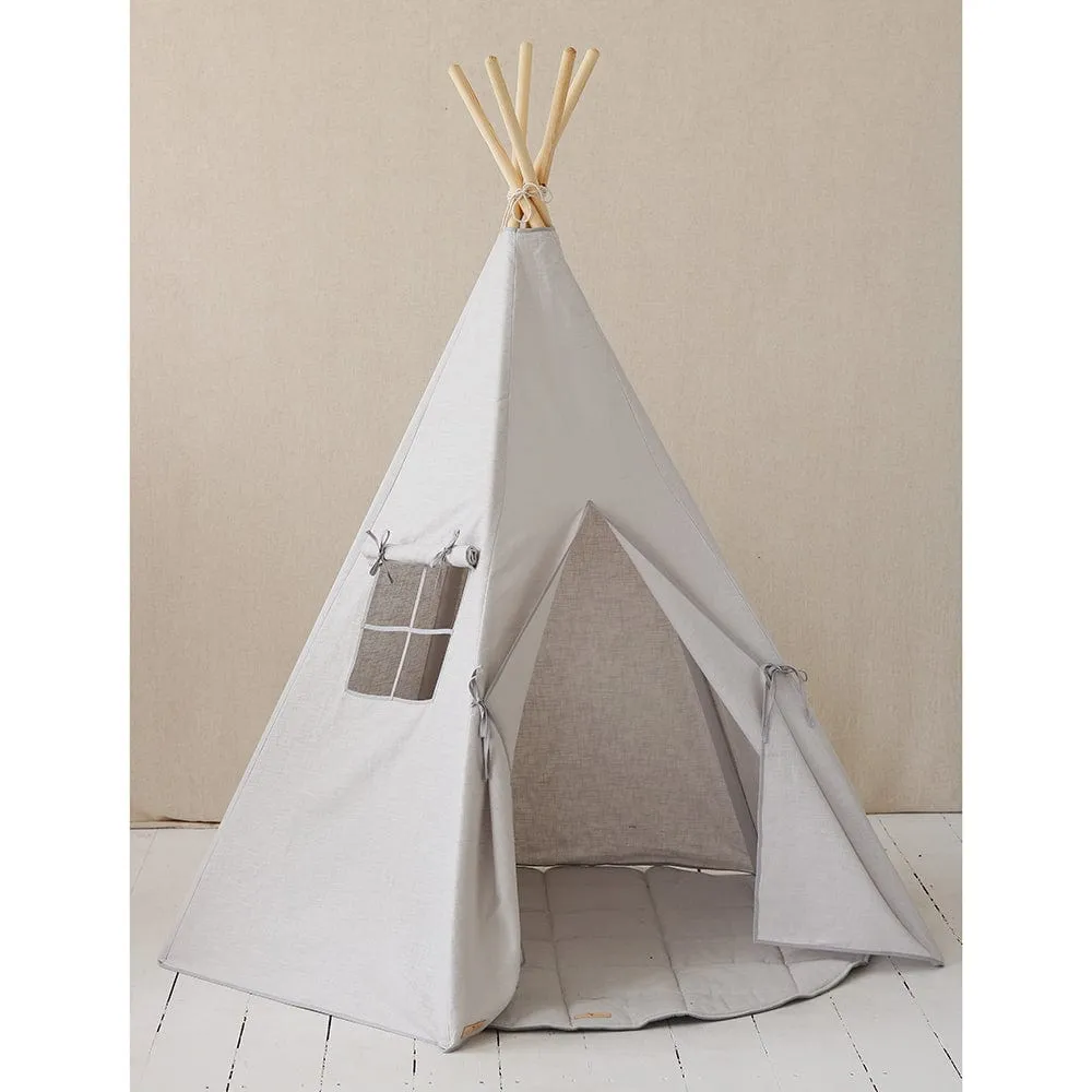 Pigeon Grey Linen Teepee - Grey