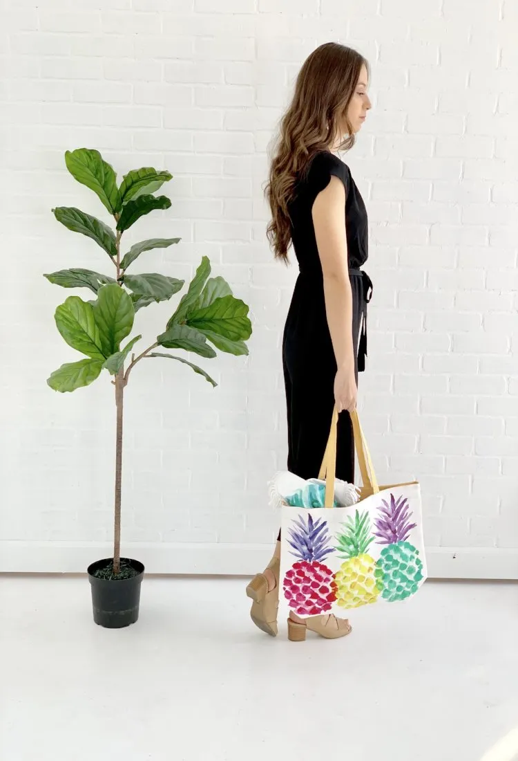 Pineapple Beach Bag