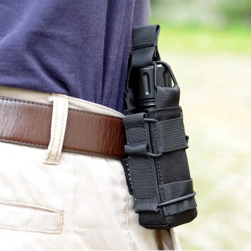 Pistol Mag Pouch Flashlight Holster