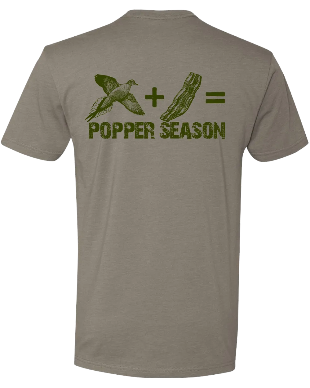 Popper Season Dove shirt