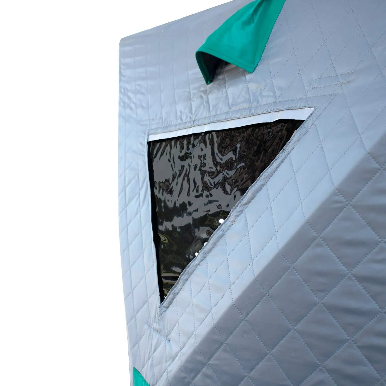 Portable 3-Person Ice Fishing Tent Shelter With Ventilation Windows & Carry Pack