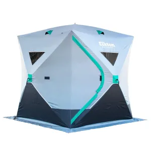 Portable 3-Person Ice Fishing Tent Shelter With Ventilation Windows & Carry Pack