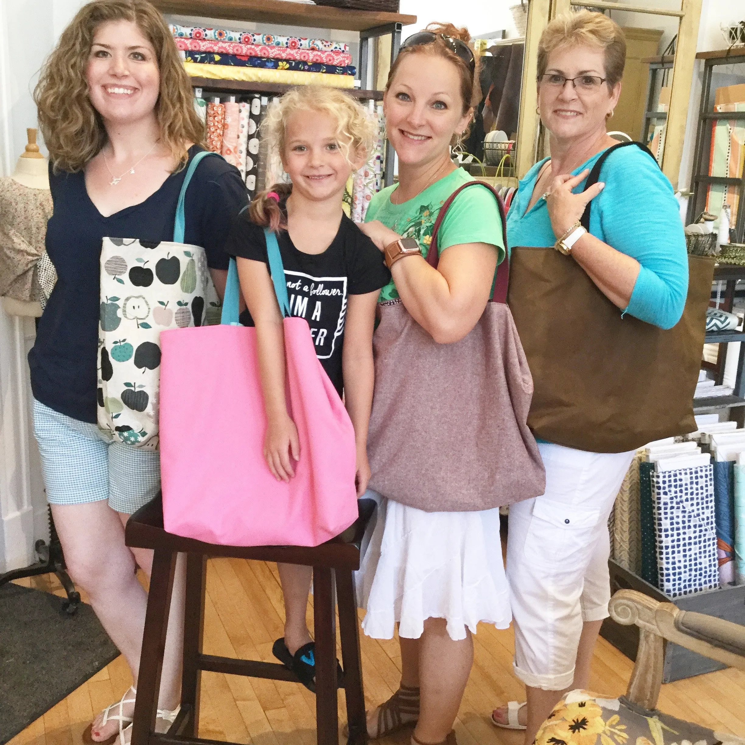 Private Stitch Party - Floppy Tote Bag