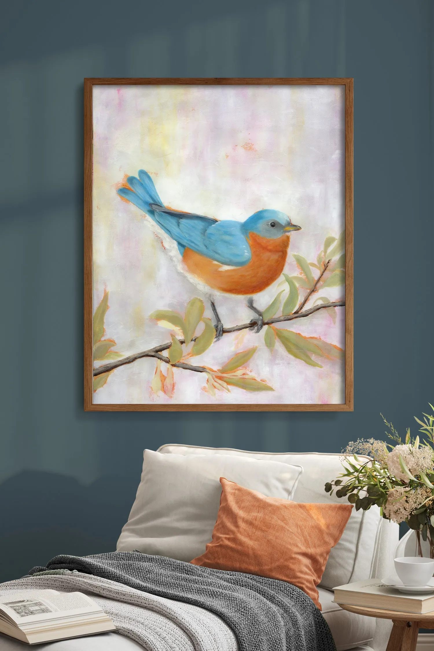 "Messenger" Bluebird Art Print