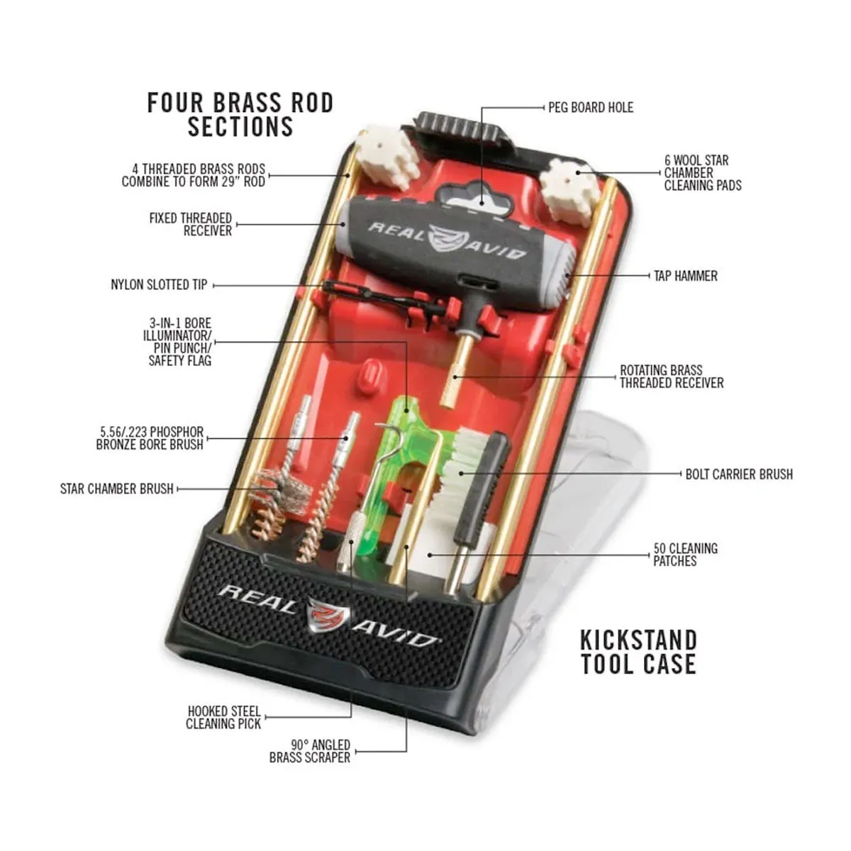 Real Avid Gun Boss Pro AR15 Cleaning Kit