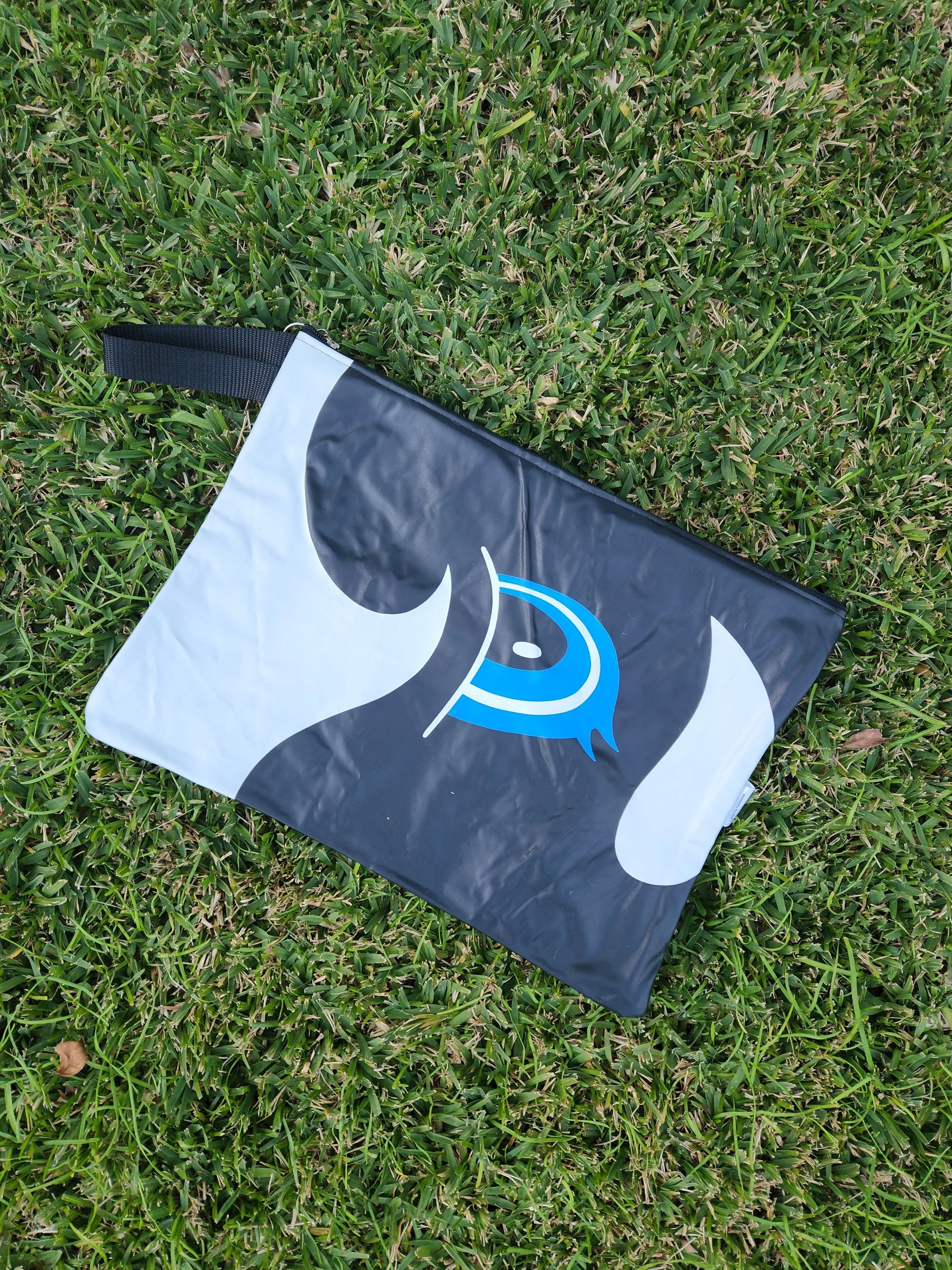 Recycled Pool Toy Jumbo Wet Bag: Whale of a time