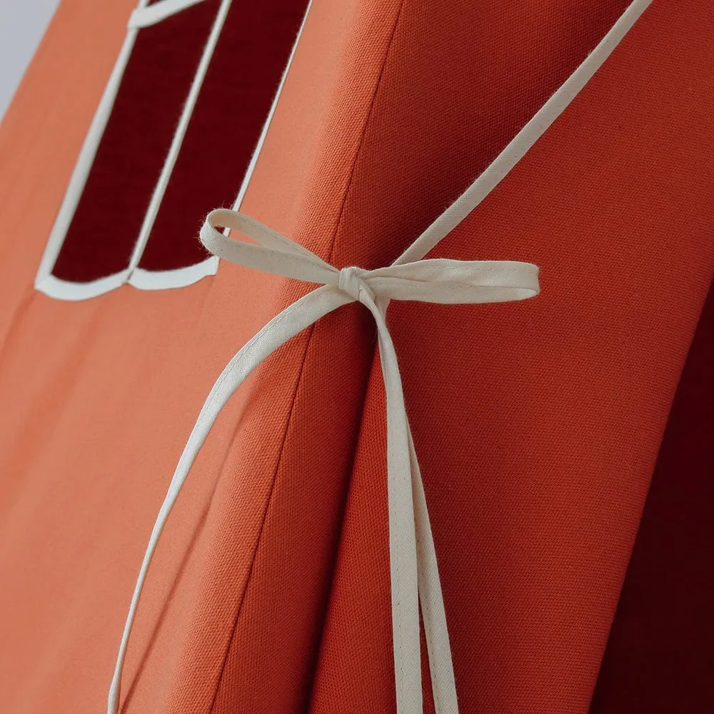 Red Fox Teepee And Mat Set - Red