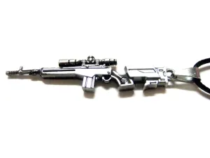 Scope Rifle V1 Pendant Necklace