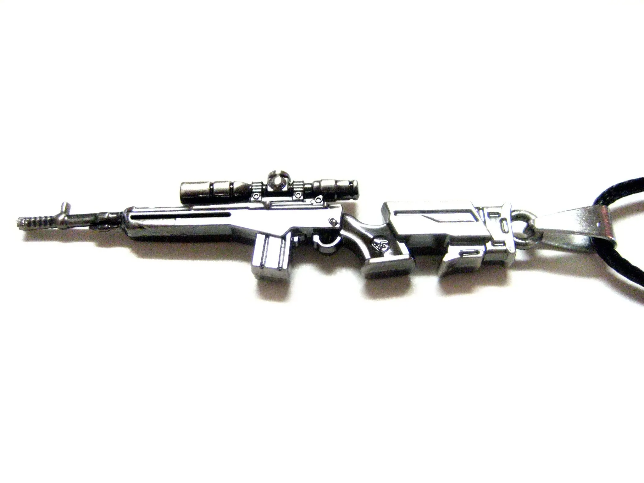 Scope Rifle V1 Pendant Necklace
