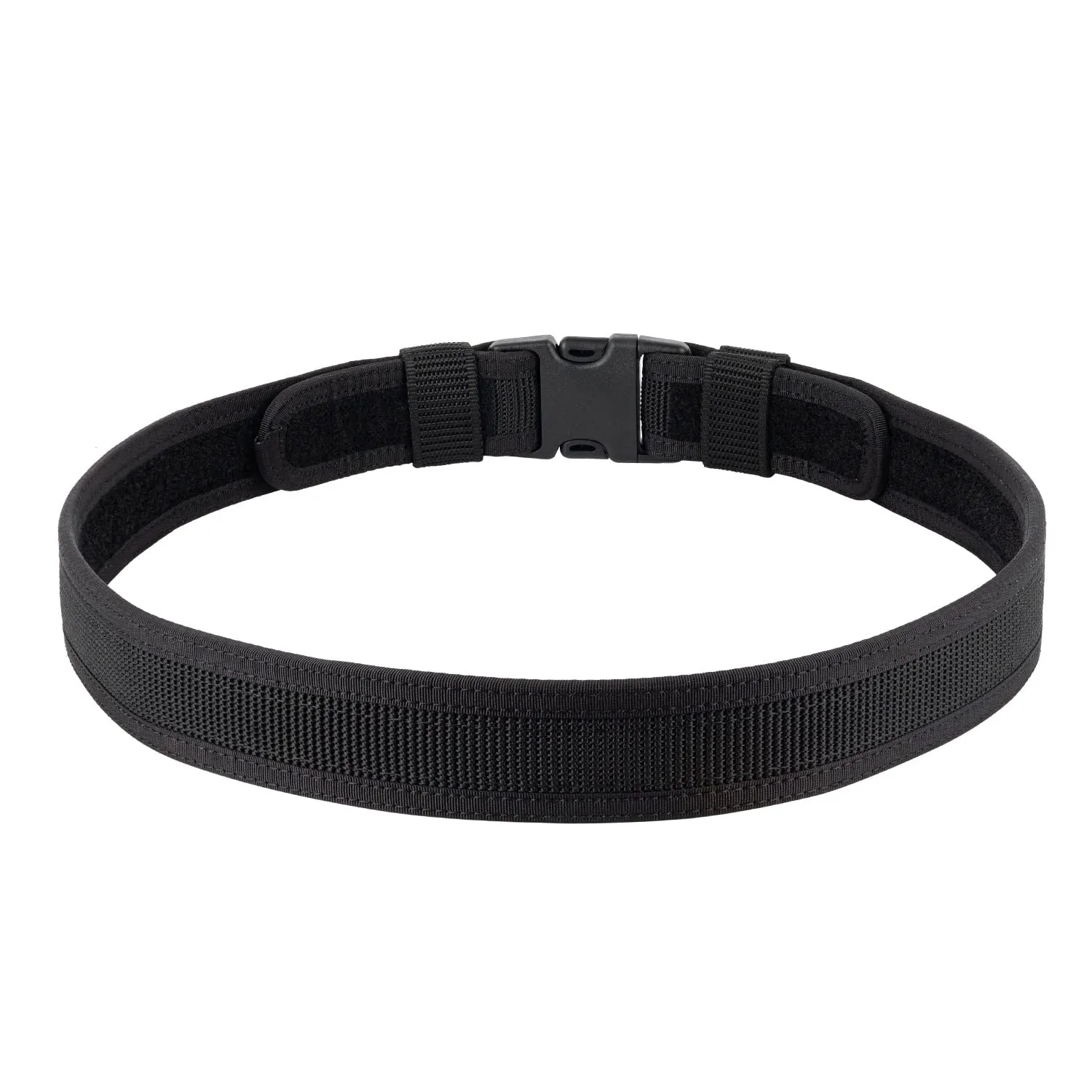Security Work Belt EMS EMT Firefighters 1.5" CCW Camping Hiking Tool Holster Utility Airsoft Paintball Tactical Belt Black(1 1/2 Inch Width) Medium