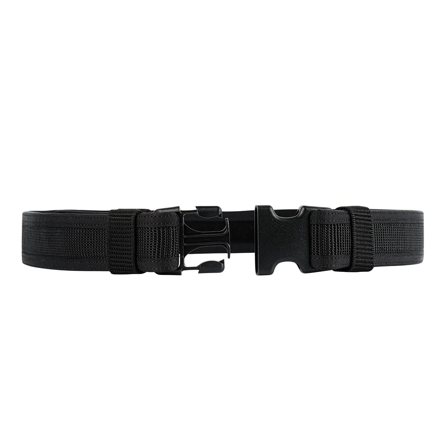 Security Work Belt EMS EMT Firefighters 1.5" CCW Camping Hiking Tool Holster Utility Airsoft Paintball Tactical Belt Black(1 1/2 Inch Width) Medium