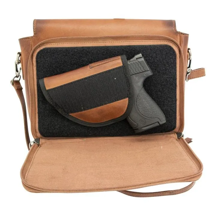 Smith & Wesson Leather Dynamic Crossbody Concealed Carry Handbag