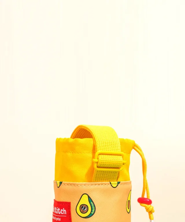 SNILLO STITCH Tumbler Pouch Avocado - Yellow