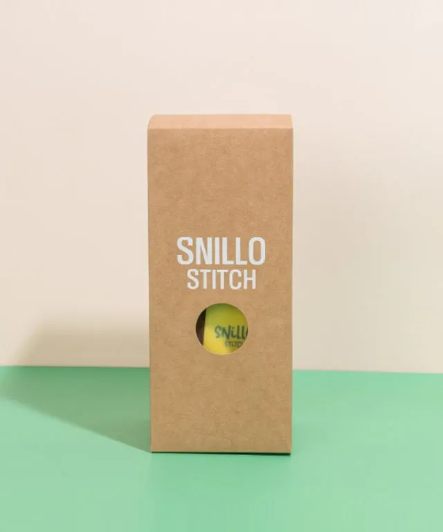 SNILLO STITCH Tumbler Pouch Avocado - Yellow