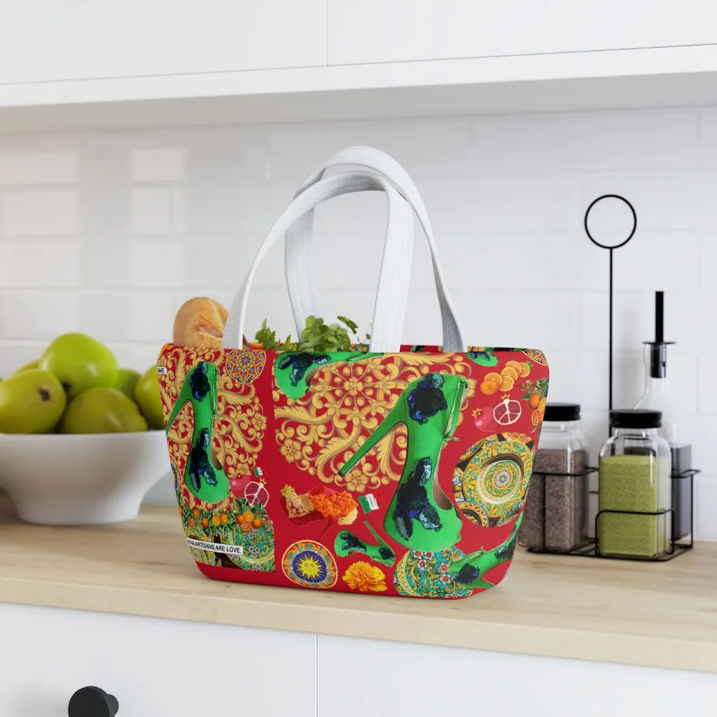 Soft Picnic Bag 'Amore rosso'