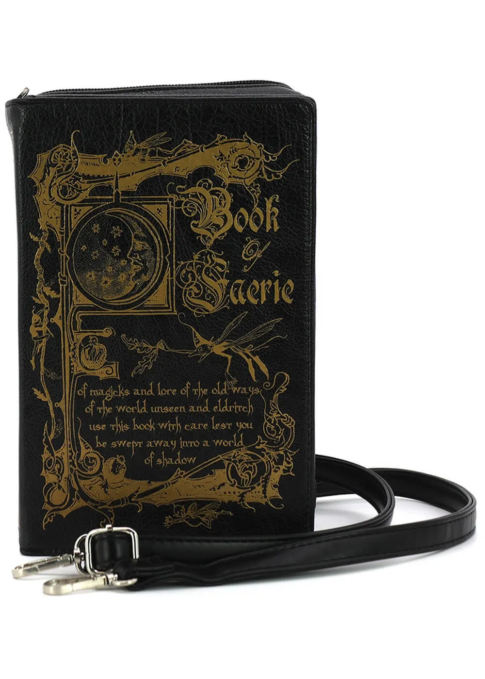 Succubus Bags Book of Fairies Book Shoulderbag Black