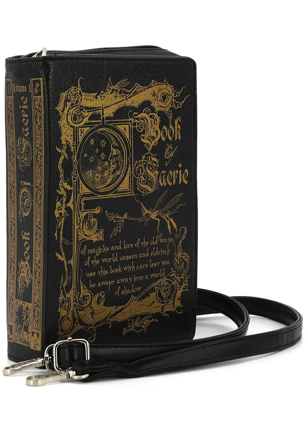 Succubus Bags Book of Fairies Book Shoulderbag Black