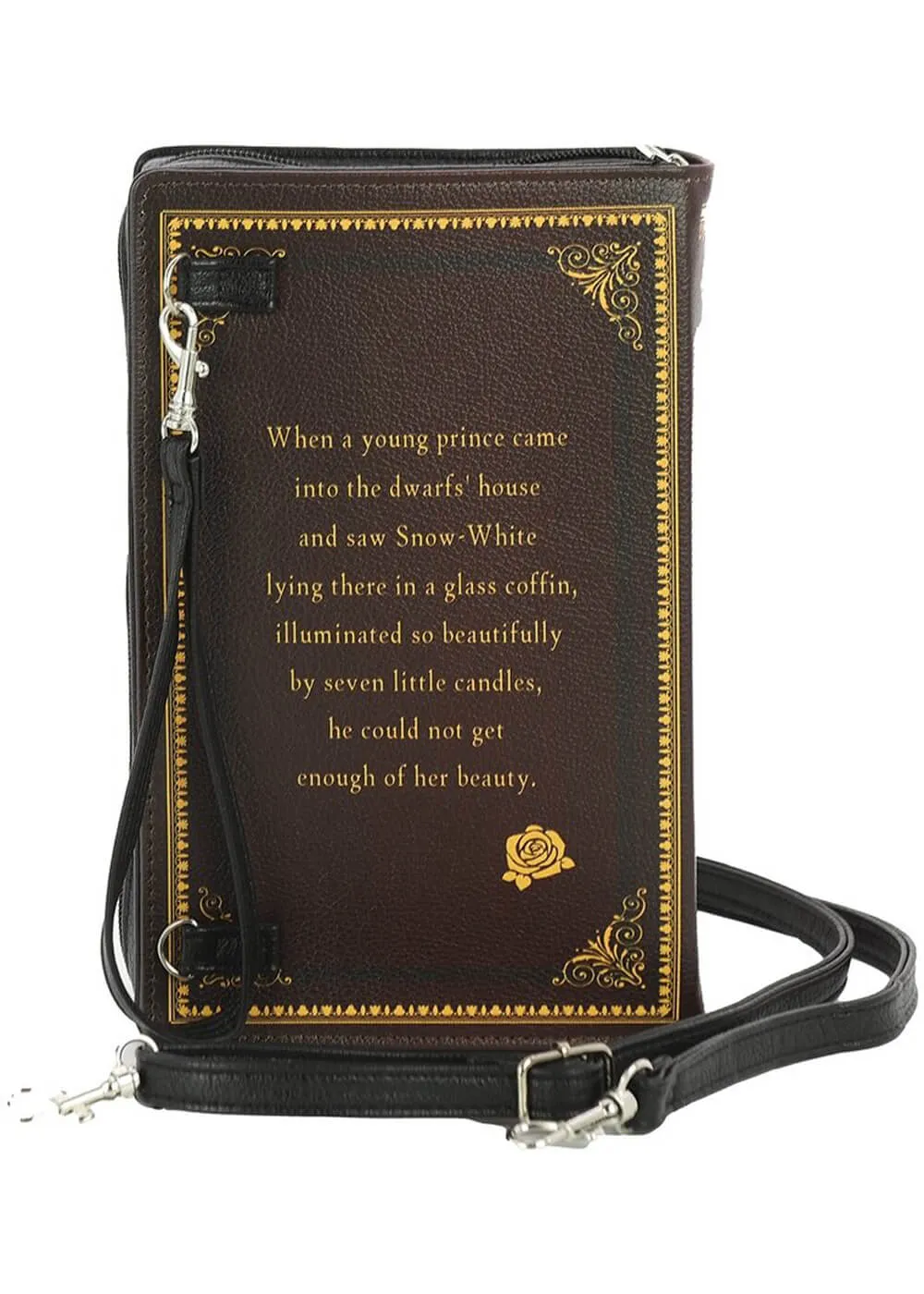 Succubus Bags Snow White Book Shoulderbag Black
