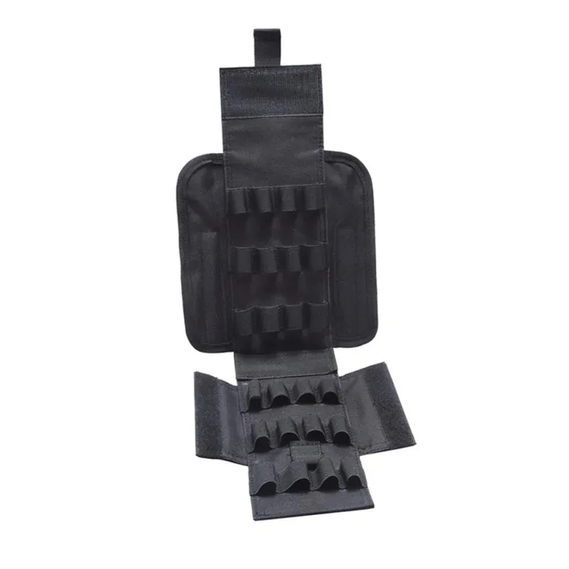 Tactical Ammo Shells Bag 25 Round Tactical Edc 12GA 12 Gauge Pouch Molle Waterproof Outdoor Hunting Magazine Pouches