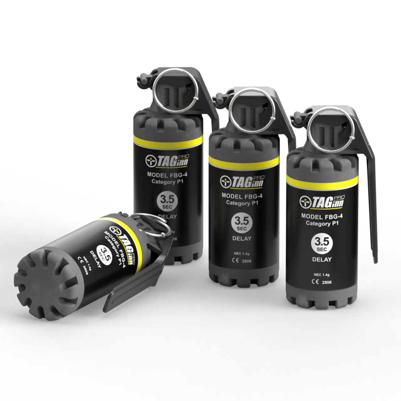 Taginn FBG-4 (3.5s) Flash Grenade (Pack of 6)