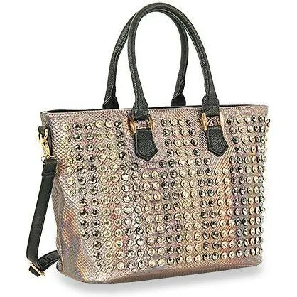 Tap In Rhinestone Tote (2 Colors)