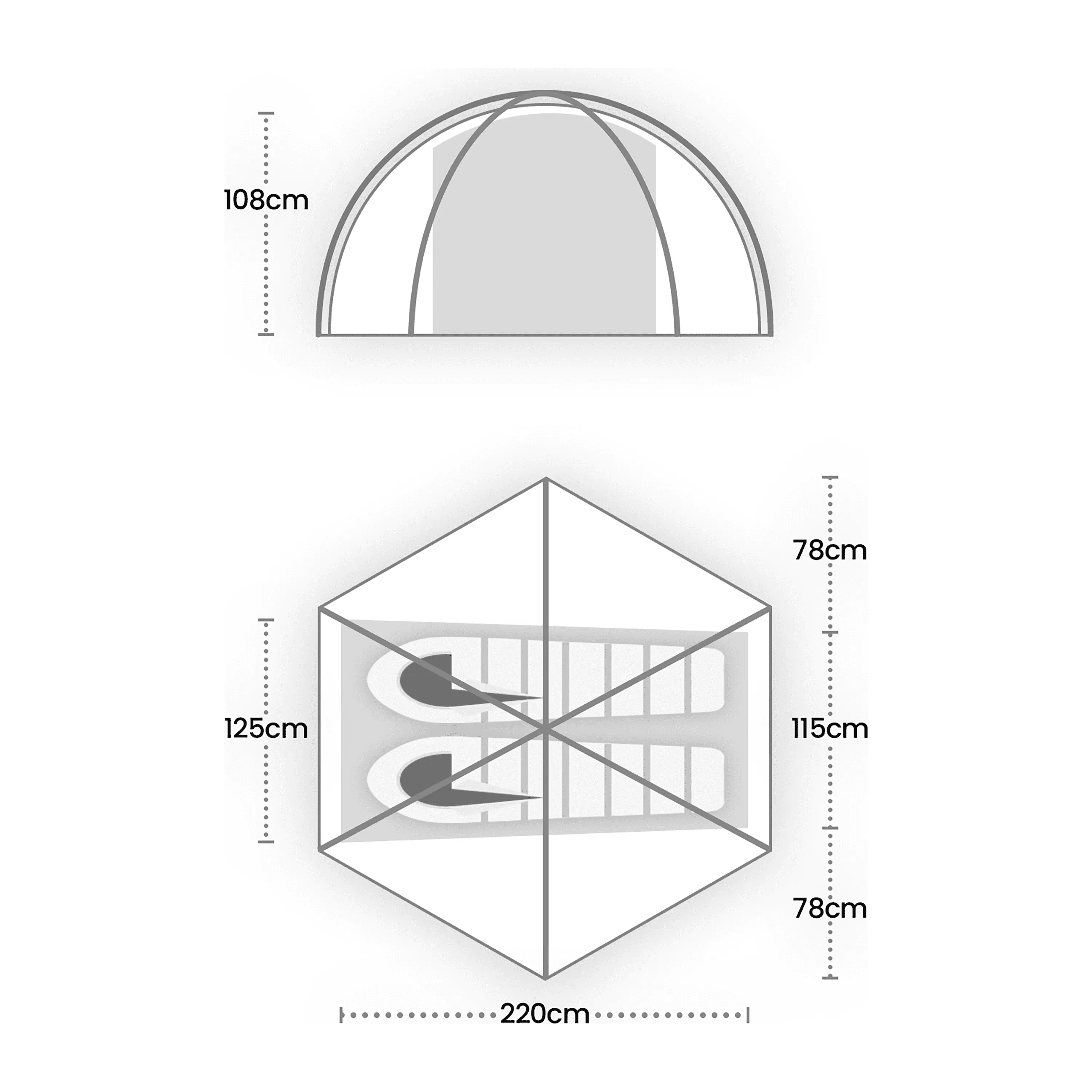 Terra Nova Vault Duo 2 Person Tent