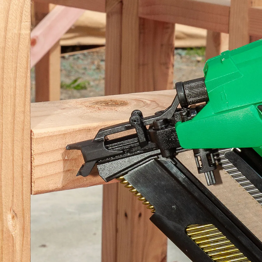 The all new HIKOKI 18V FRAMING NAILER Kit  1 x battery   Charger (Hikoki)