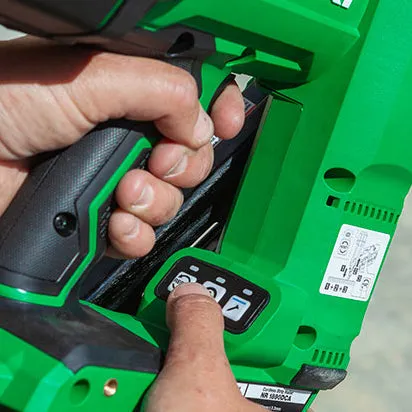 The all new HIKOKI 18V FRAMING NAILER Kit  1 x battery   Charger (Hikoki)