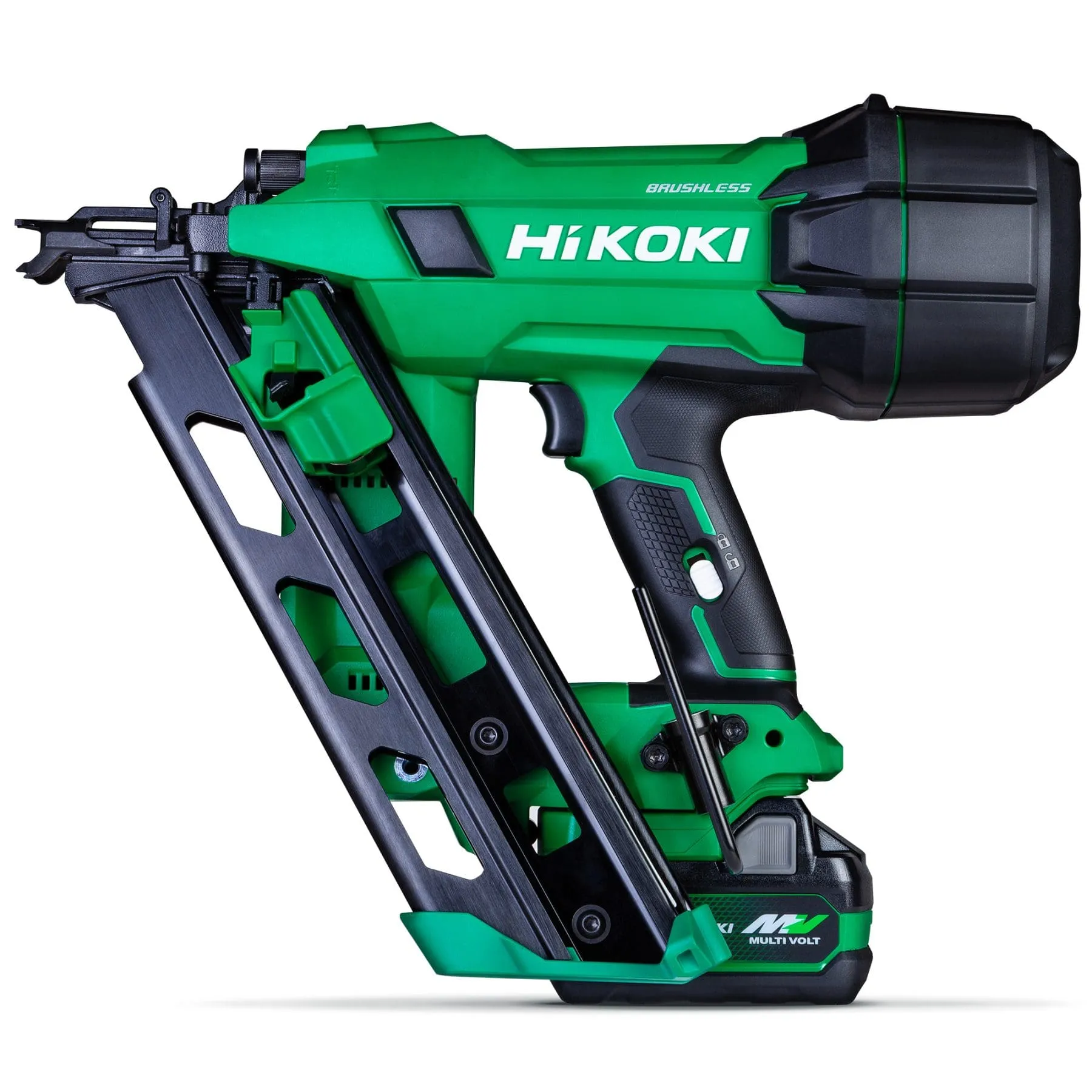 The all new HIKOKI 18V FRAMING NAILER Kit  1 x battery   Charger (Hikoki)