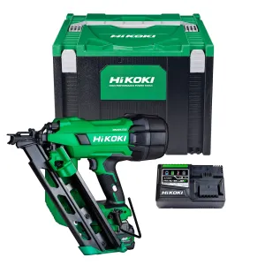 The all new HIKOKI 18V FRAMING NAILER Kit  1 x battery   Charger (Hikoki)