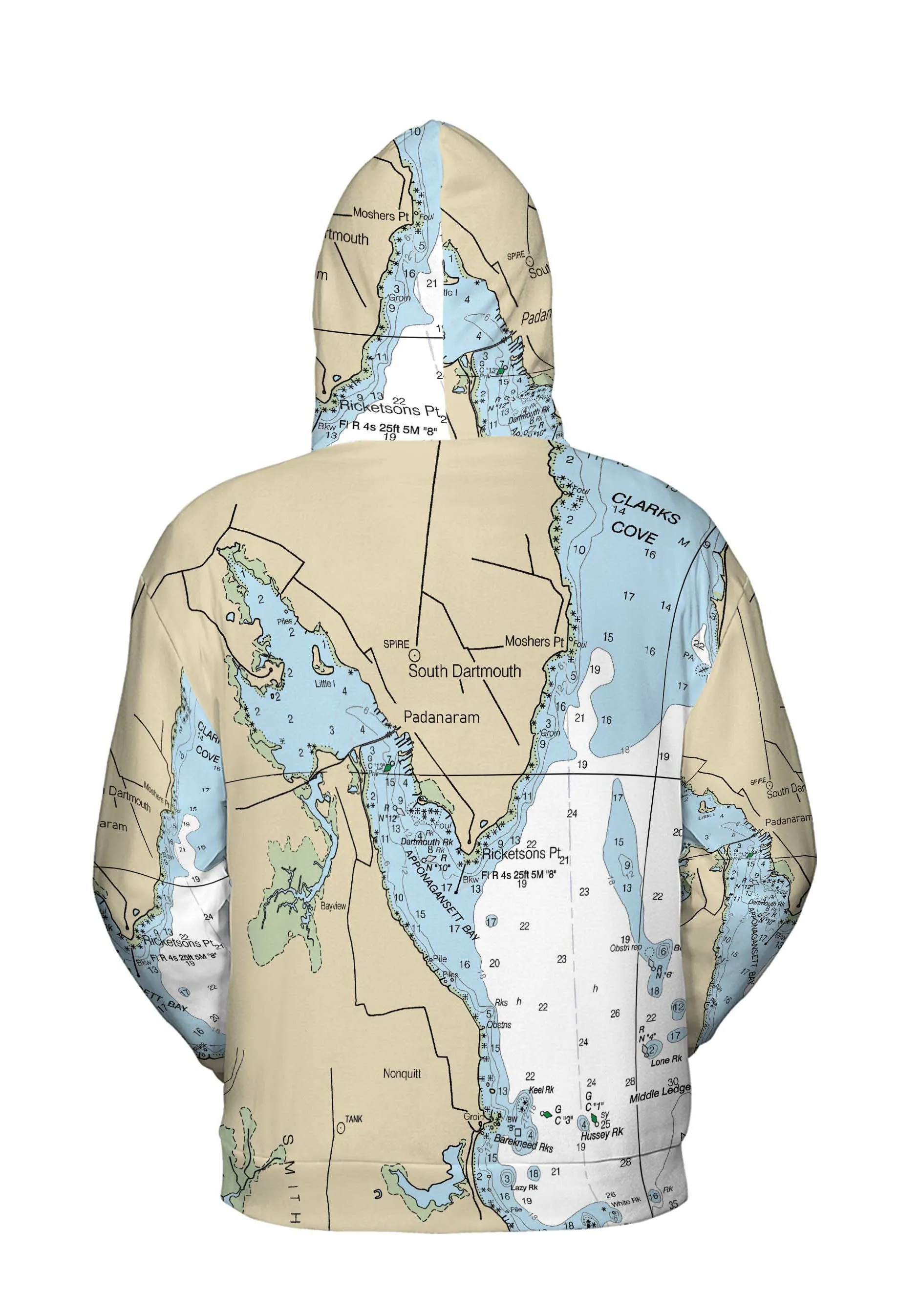 The South Dartmouth Lightweight Hoodie Sweatshirt