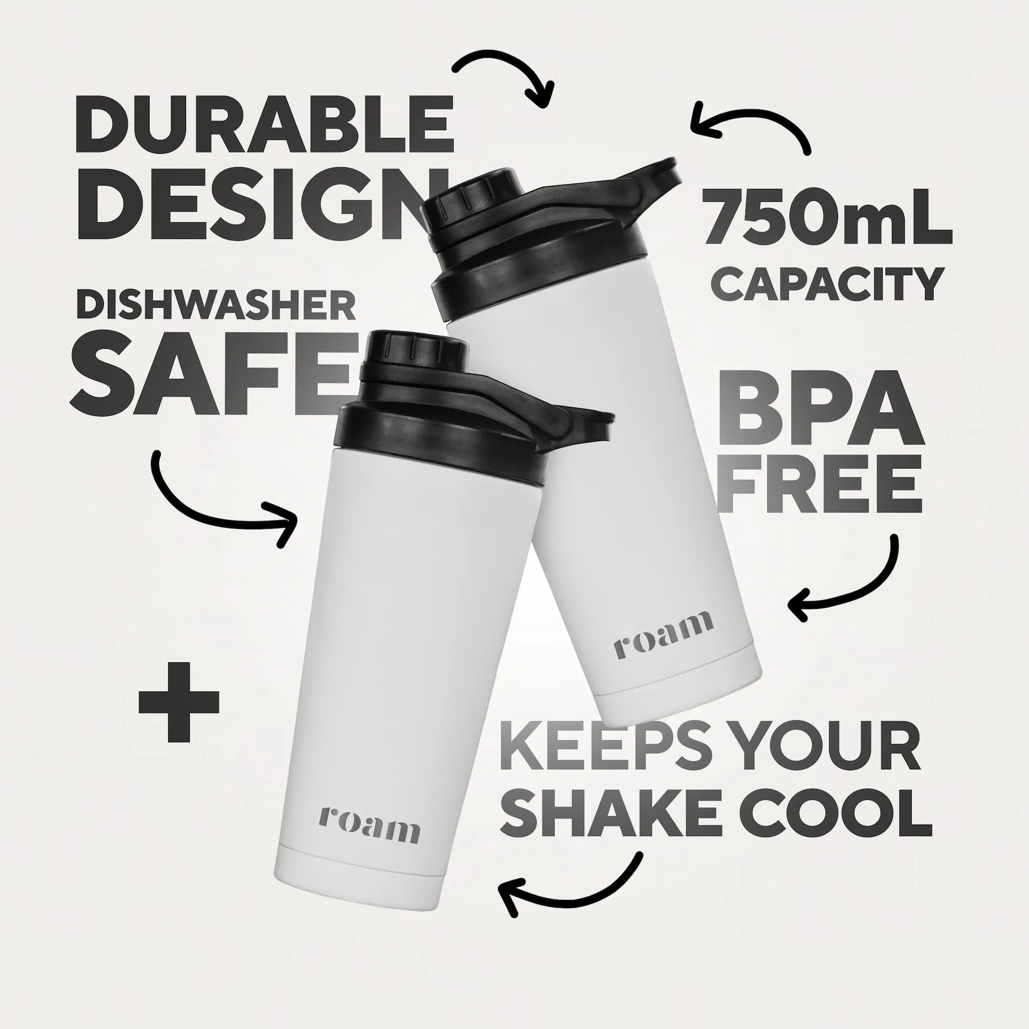 Three Protein Powder and Shaker Bundle (NZ)