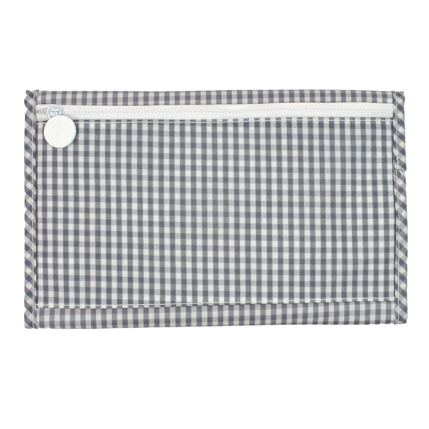 TRVL Design - Game Changer Pad - Baby Changing Pad - Baby Gift - Grey Gingham