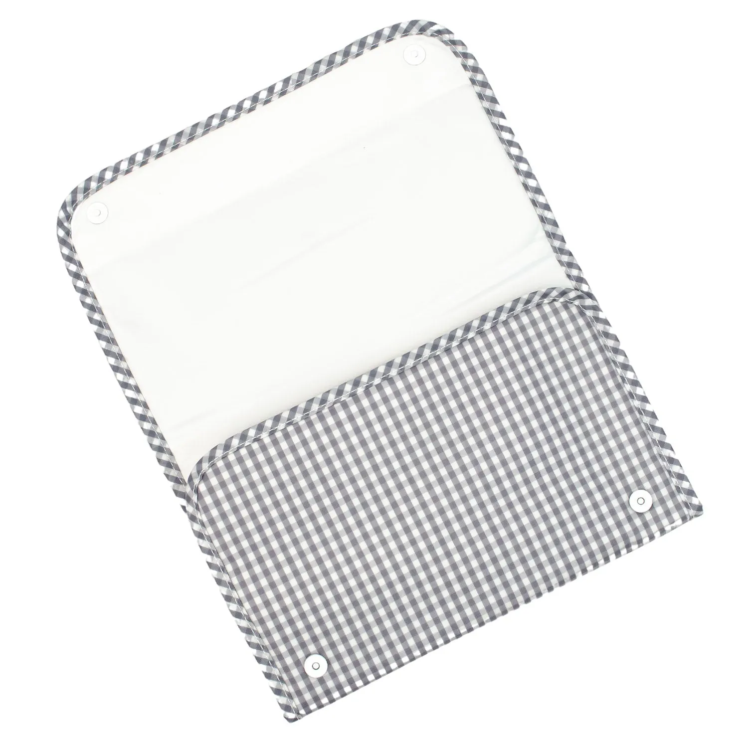 TRVL Design - Game Changer Pad - Baby Changing Pad - Baby Gift - Grey Gingham