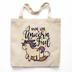 Unicorn Fuel Canvas Tote Bag