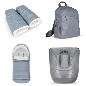 UPPAbaby 4 Piece Accessory Pack in Gregory