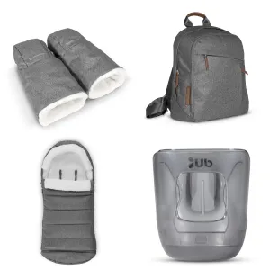 UPPAbaby 4 Piece Accessory Pack in Greyson/Jordan