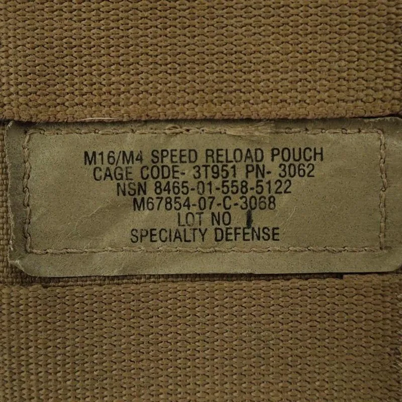 USMC Coyote Speed Reload Pouch